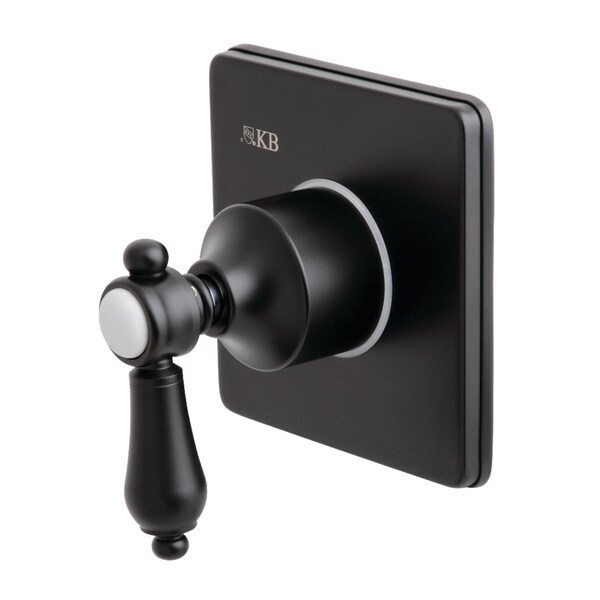 KS3040BAL Heirloom Three-Way Diverter Valve W/ Trim Kit, Matte Black